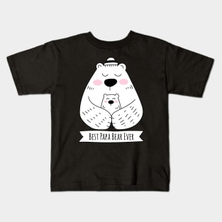 Best Papa Bear Ever - 1 Kid Kids T-Shirt